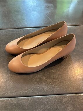 Cole Haan Leslie Low Block Heel Pumps